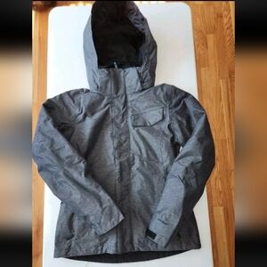 Womens North Face Helata 3 In 1 Triclimate Jacket Coat Gray SZ SM